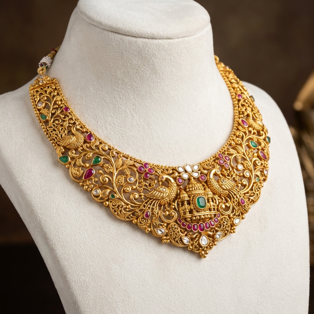 Luxurious 22K Gold Necklace